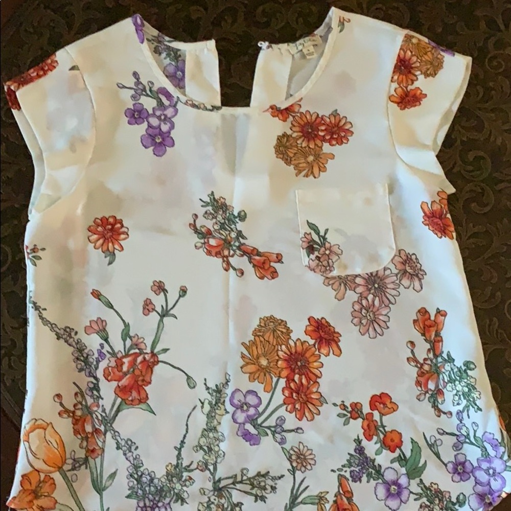 Flowery blouse